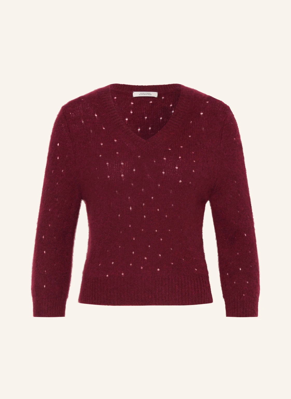 DOROTHEE SCHUMACHER Cashmere-Pullover LUXURY LOVE mit 3/4-Arm