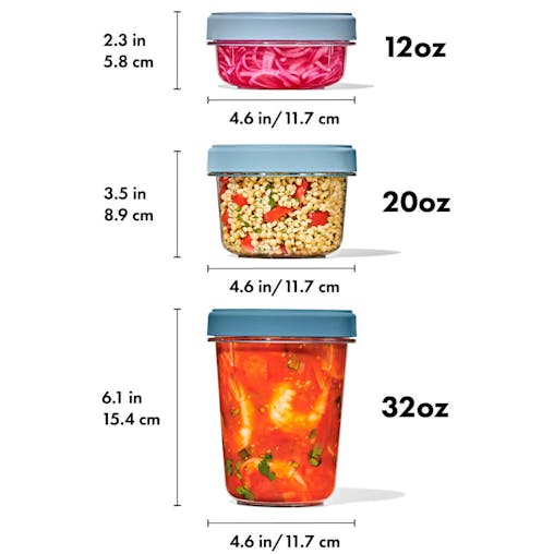 OXO Good Grips Twist & Stack 24pc Container Set 24 Piece