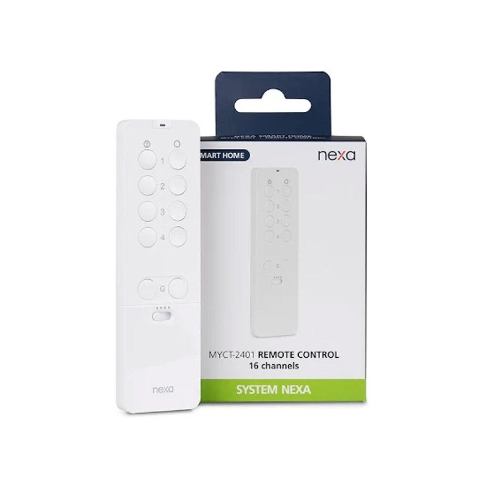 FJERNKONTROLL NEXA MYCT-2401 16 KANALER HVIT