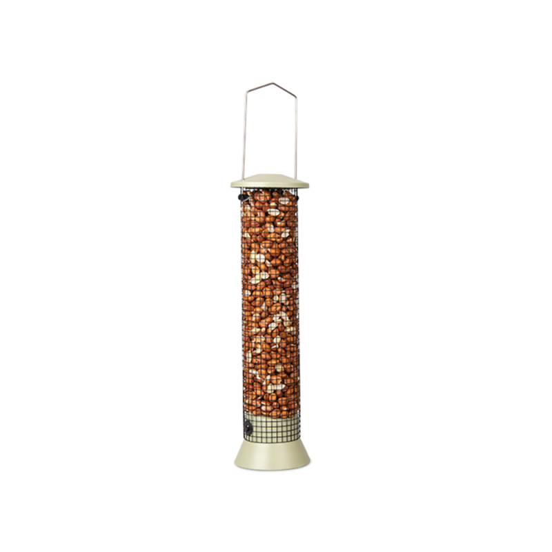 Colonne à arachides en métal noire et verte Ø 10 x 37 cm EMMA'S GARDEN