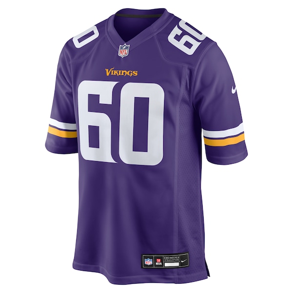 Marcellus Johnson Minnesota Vikings Nike Team Game Jersey -  Purple
