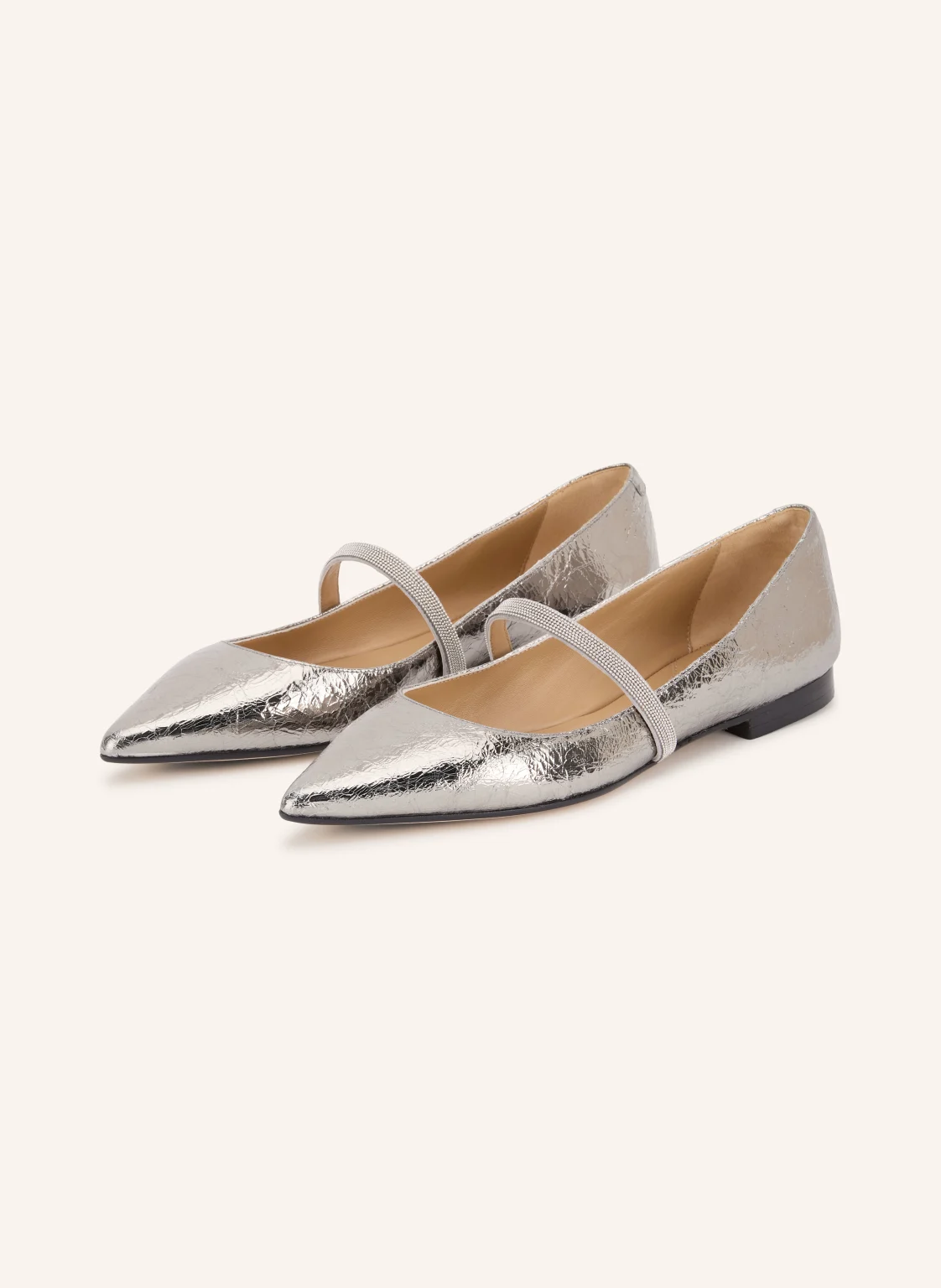 PROSPERINE Mary-Jane-Ballerinas mit Schmucksteinen