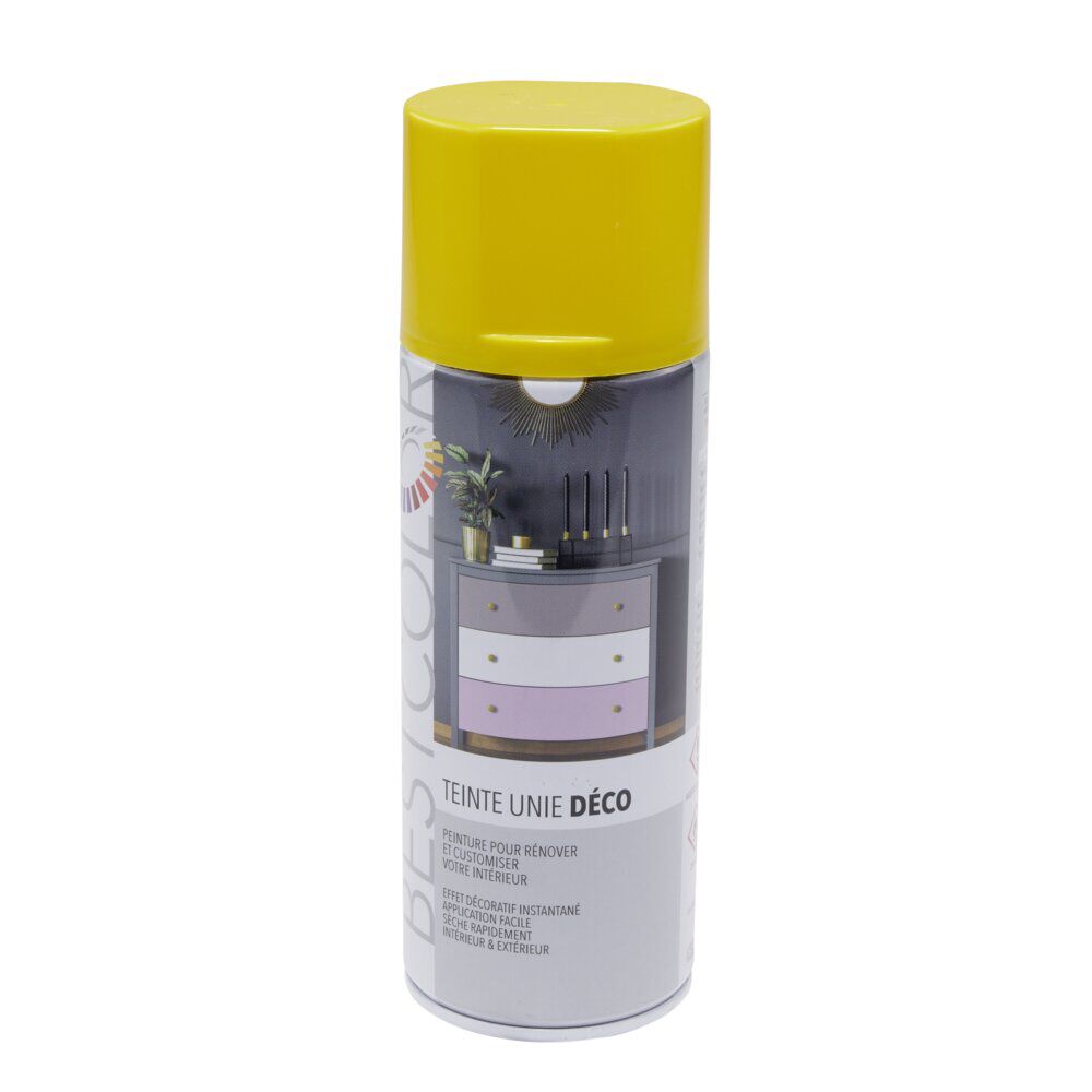 Peinture intérieur extérieur jaune tournesol 400ml