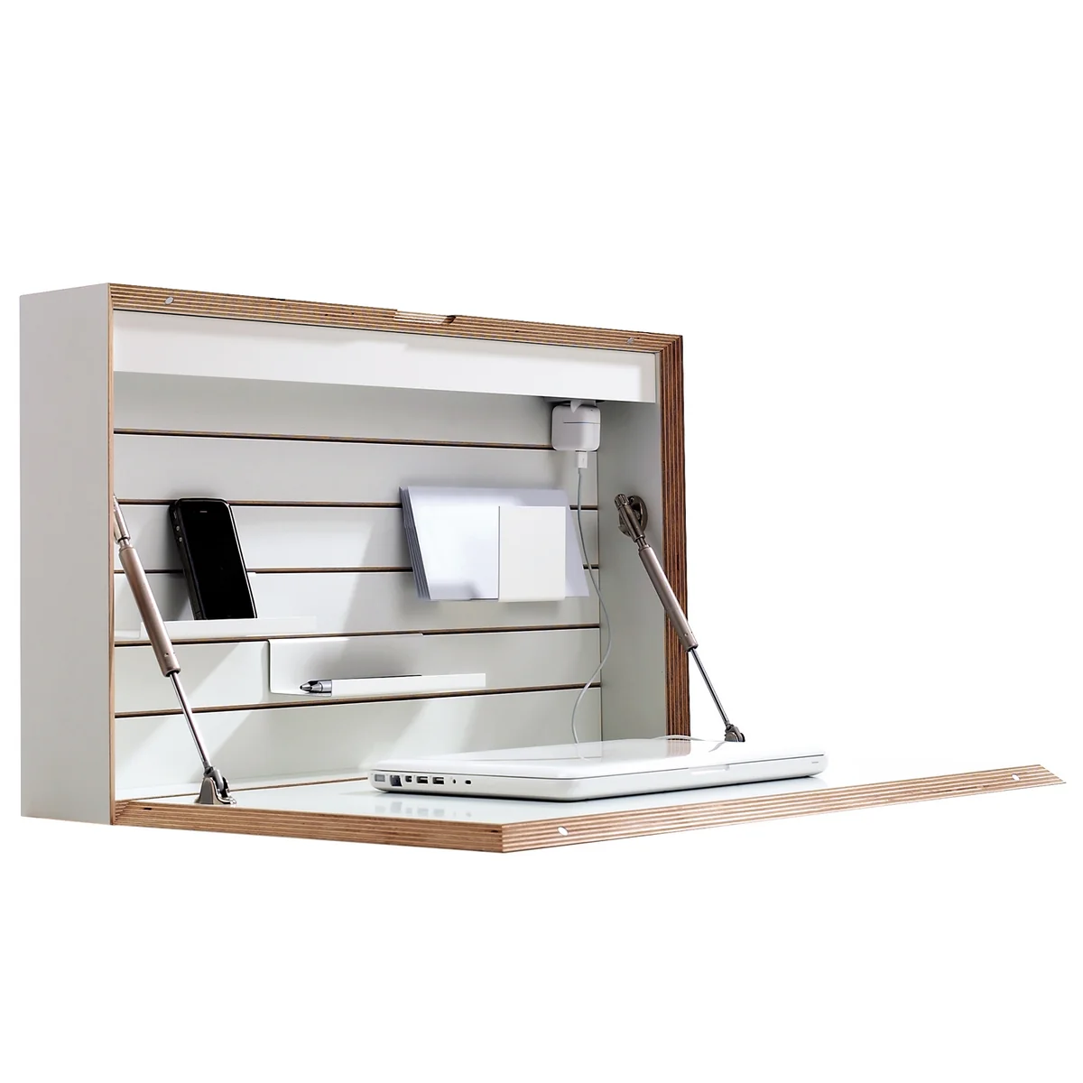 Müller Small Living - Flatbox Sekretär, weiß