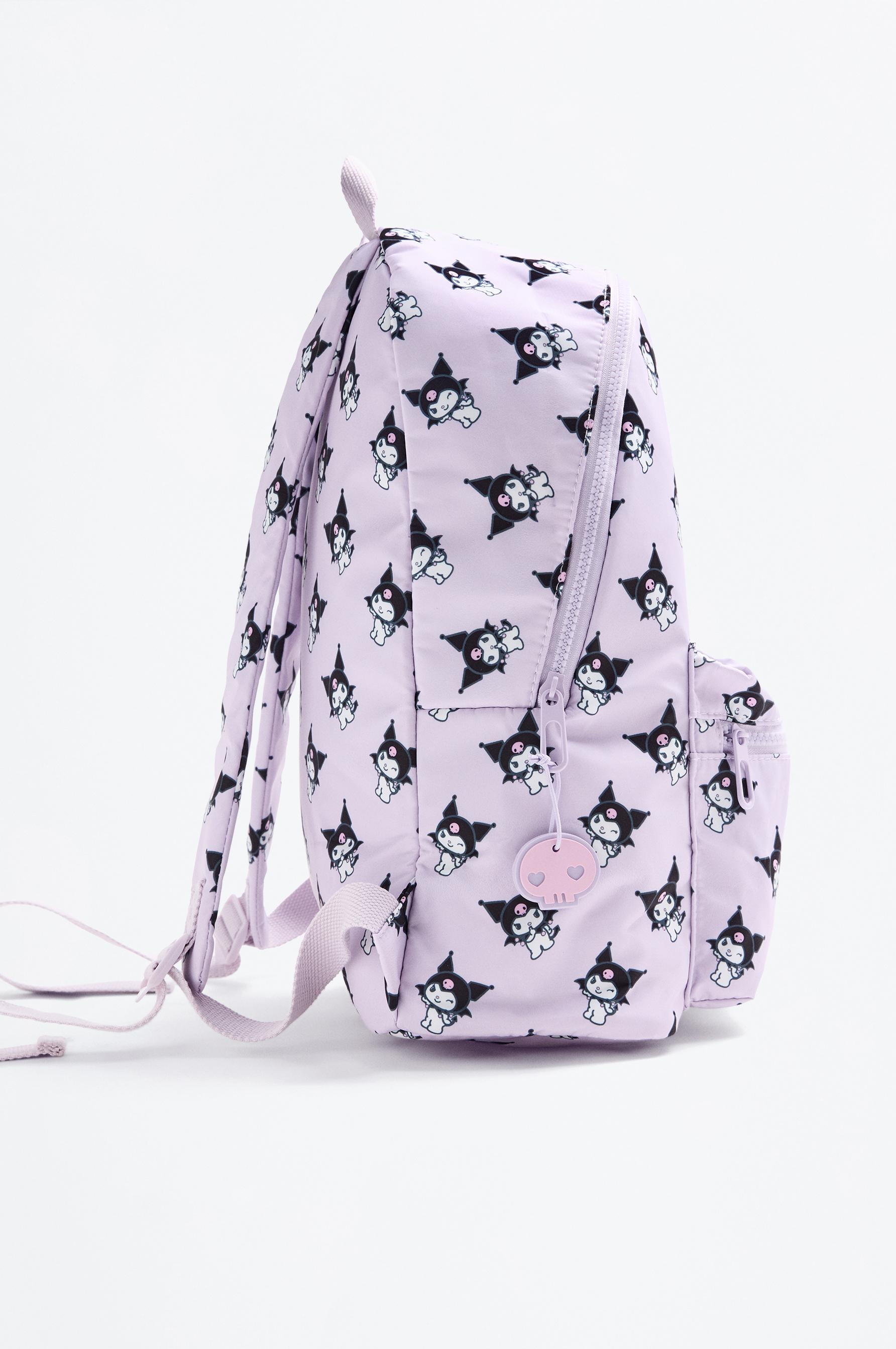 Mochila escolar Kuromi Hello Kitty ©SANRIO
