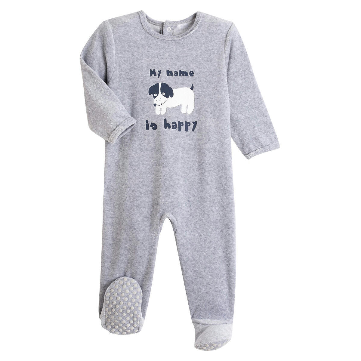 Pyjama 1 pièce en velours