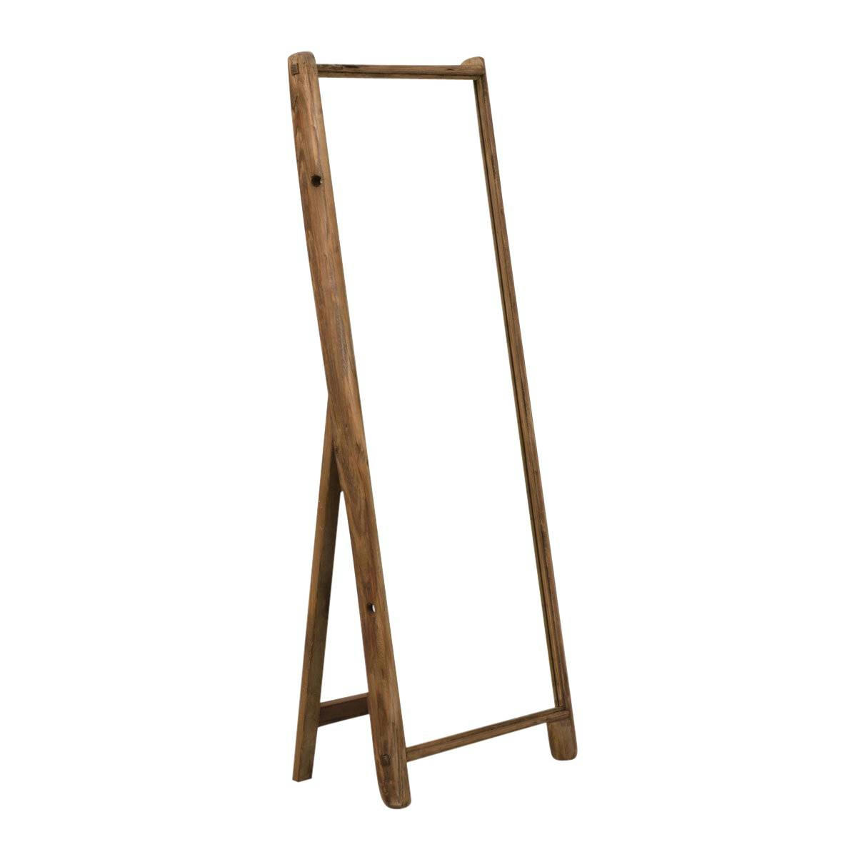 BLAISE - Miroir en bois marron 62 cm