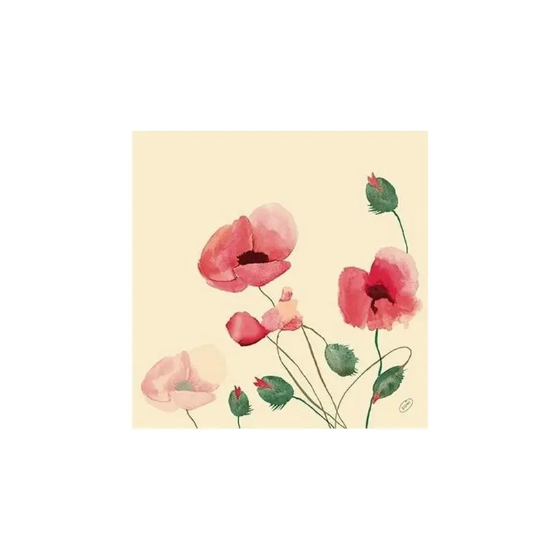 Serviette Poppy Charm