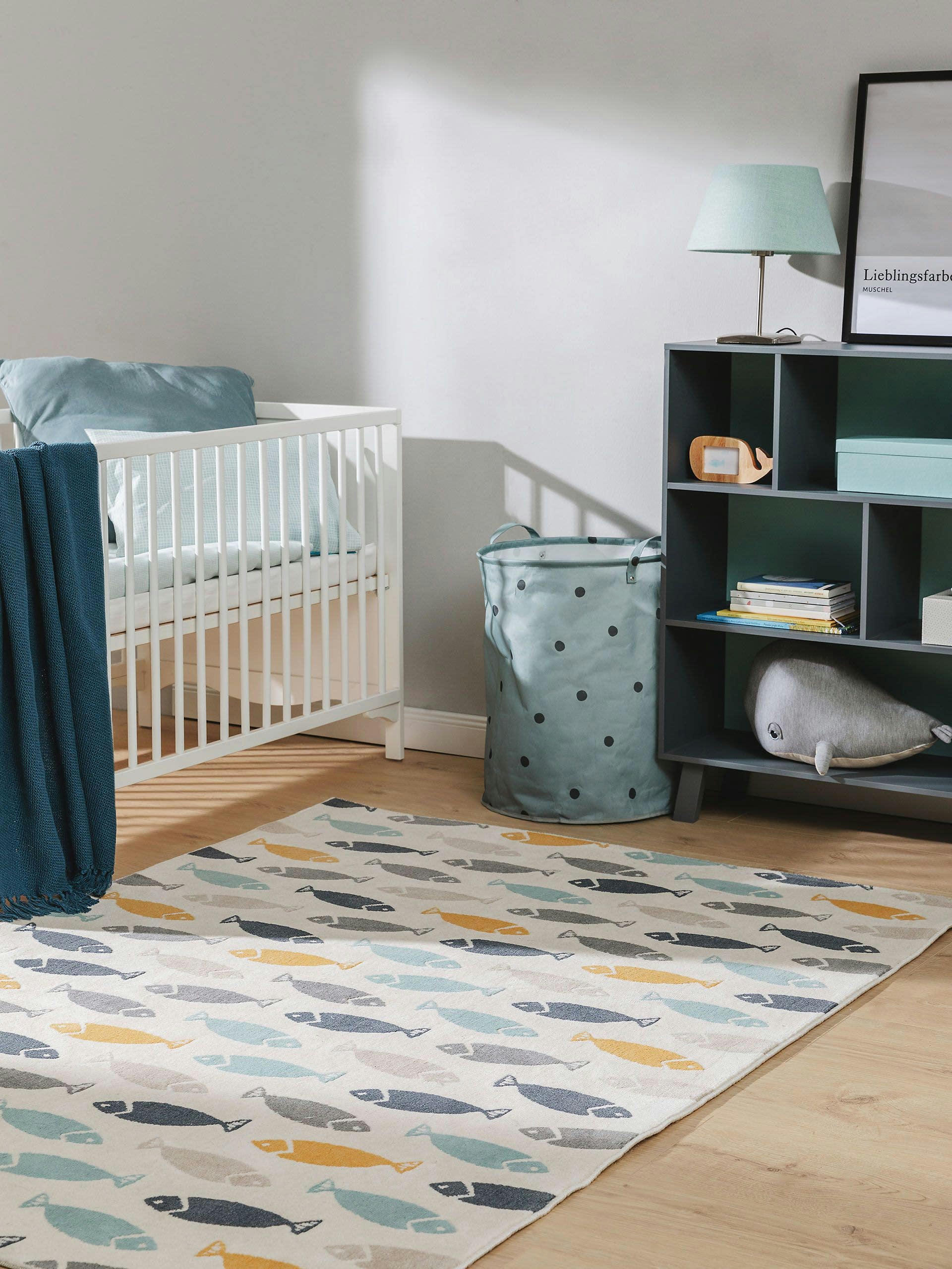 FABIUS - Tapis enfant multicouleur 80x150