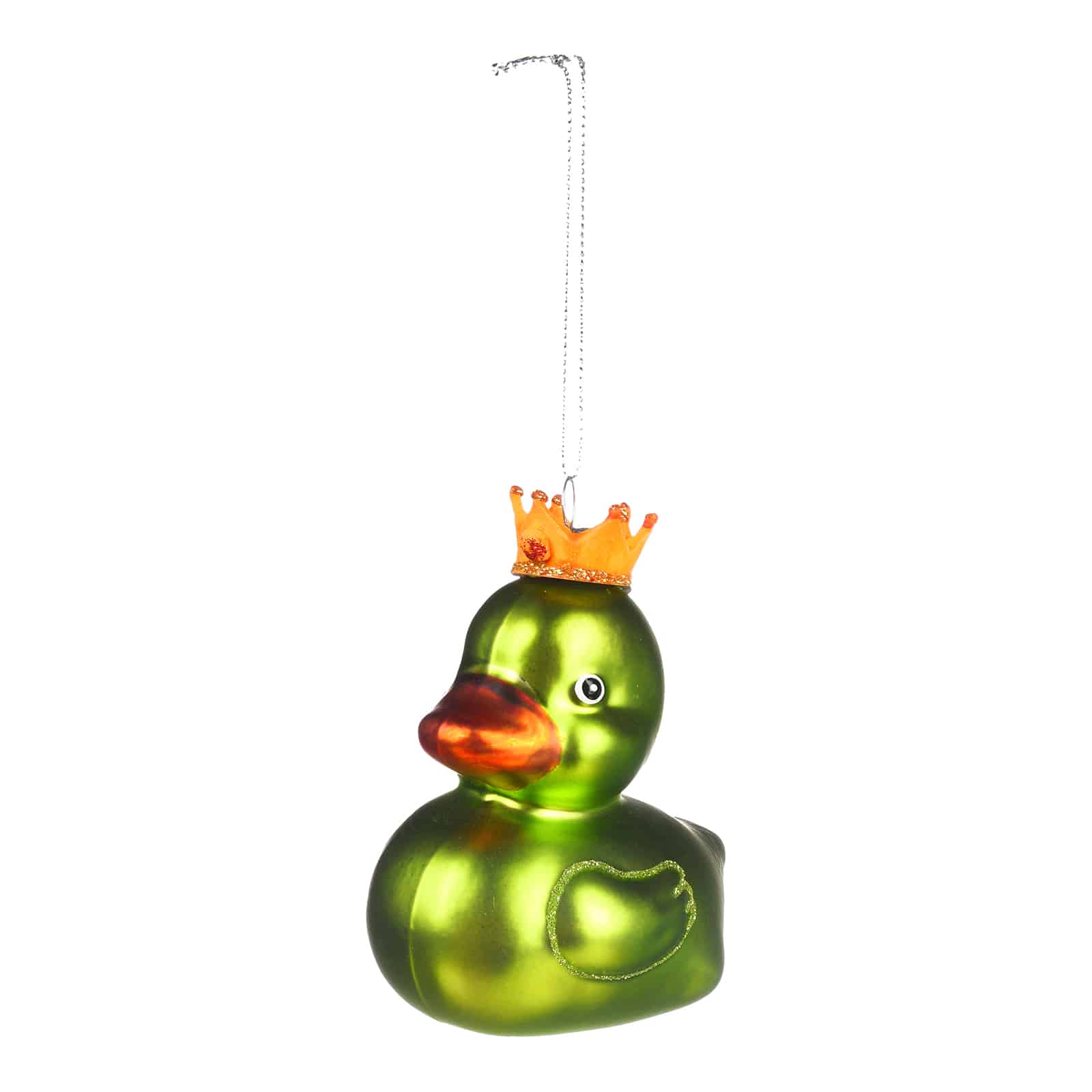 Deko-Anhänger Ente Grün,B 75 x H 100 x T 60 mm