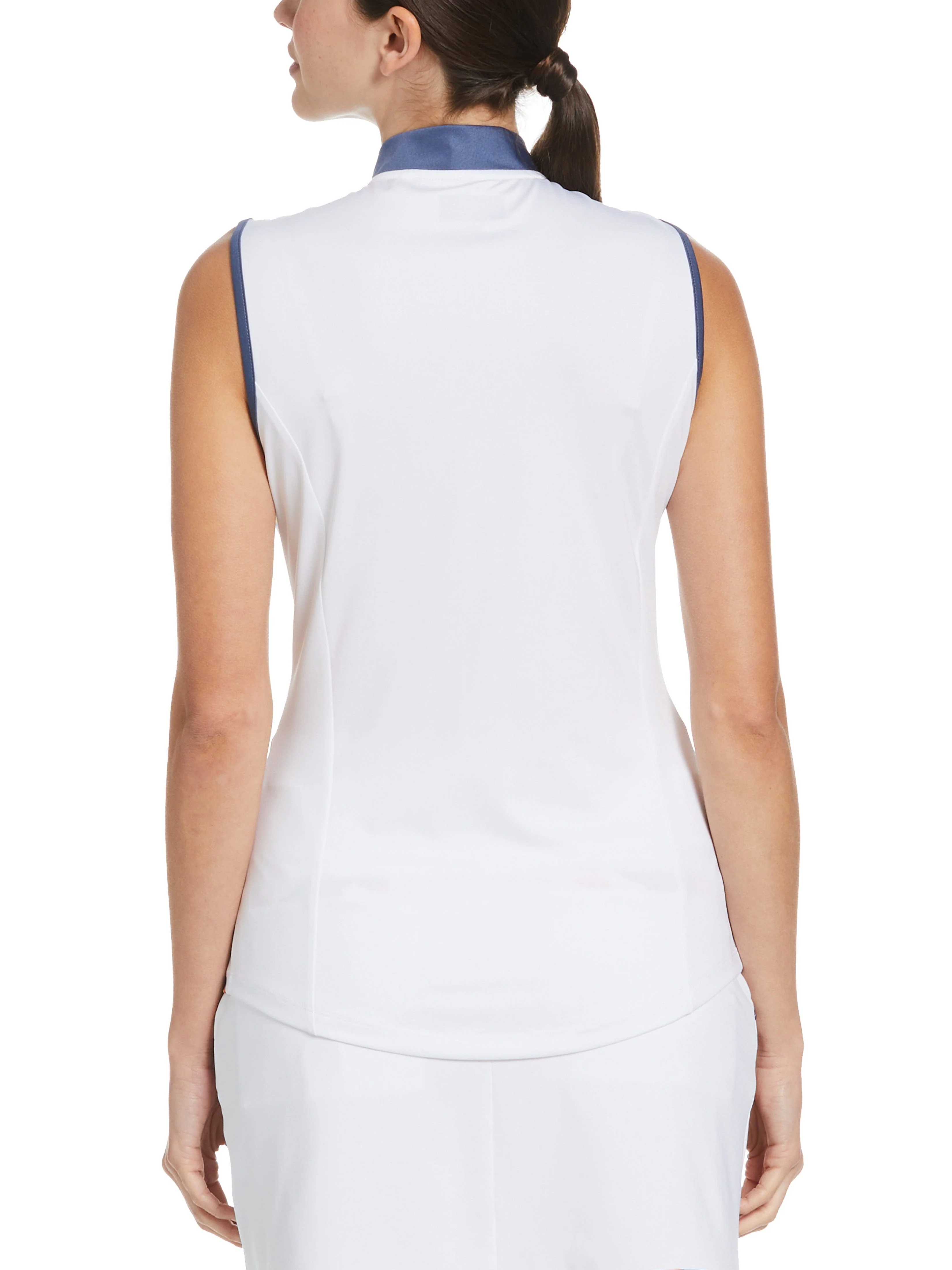 Womens Engineered Fading Shift Geo Printed Top