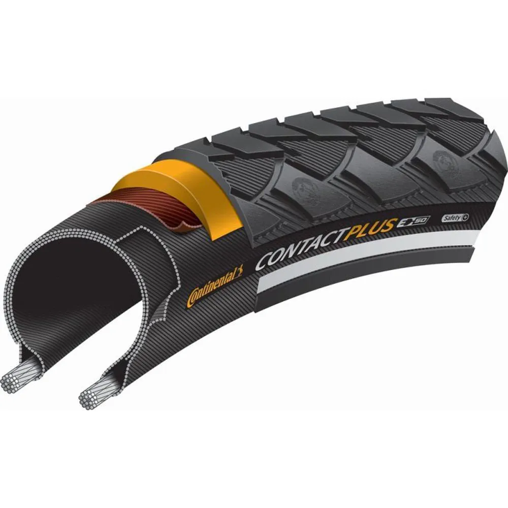 Continental Contact Plus SafetyPlus Breaker 700C x 42 rigid urban tyre