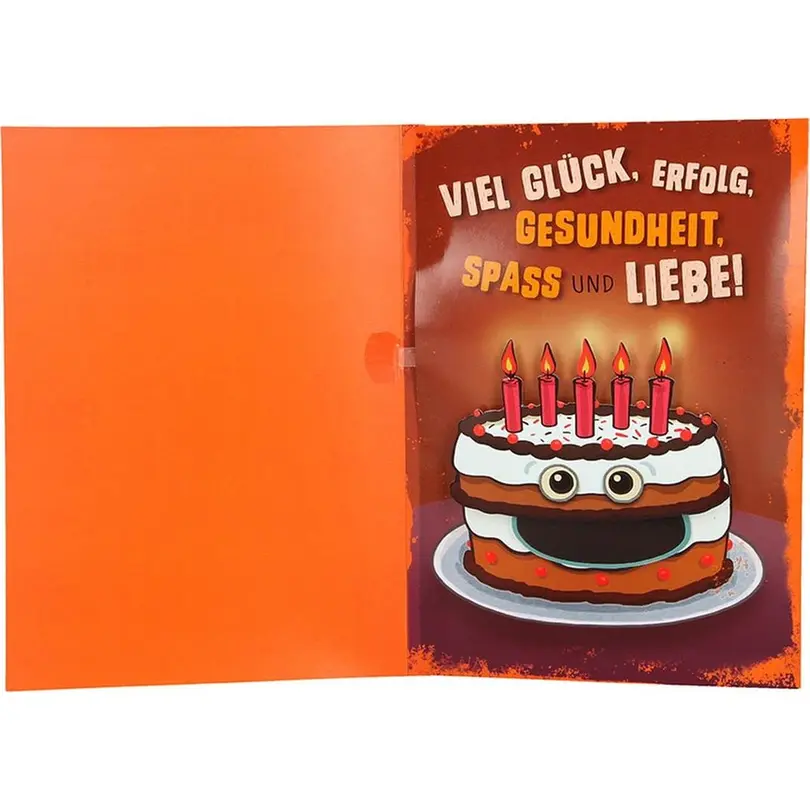 Karte Happy Birthday to you