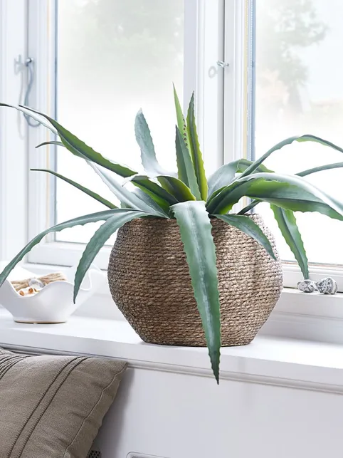 Blomsterpotte SIVERT Ø26xH23cm brun