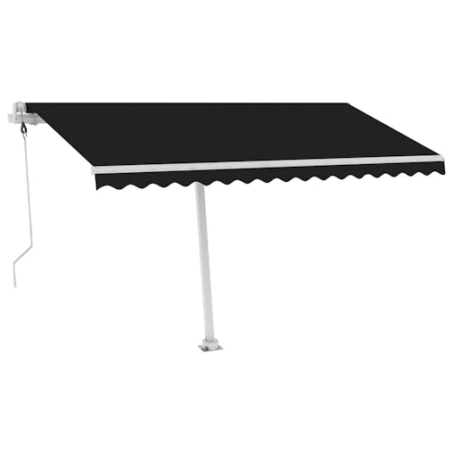 NNEVL Freestanding Automatic Awning 400x300 cm Anthracite