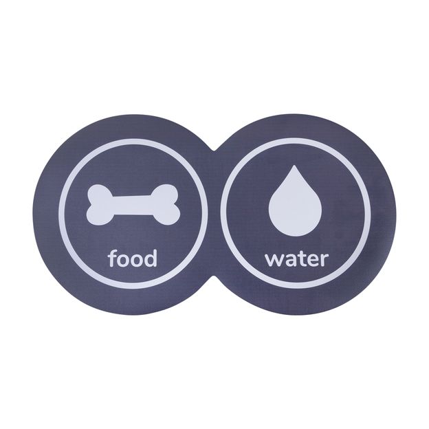 TAPETE PARA COMEDOURO PET FOOD WATER