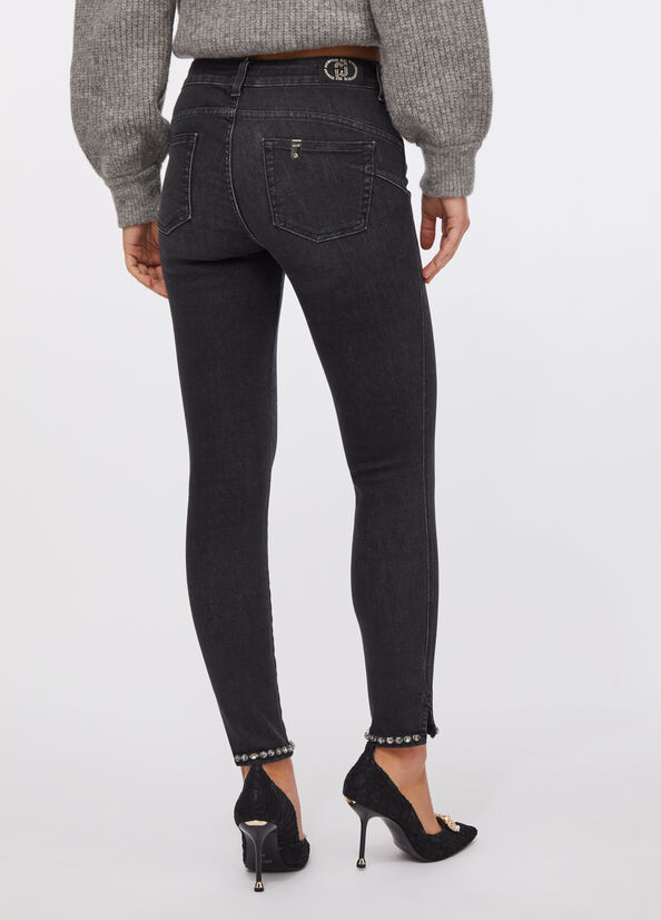 Jeans skinny bottom up