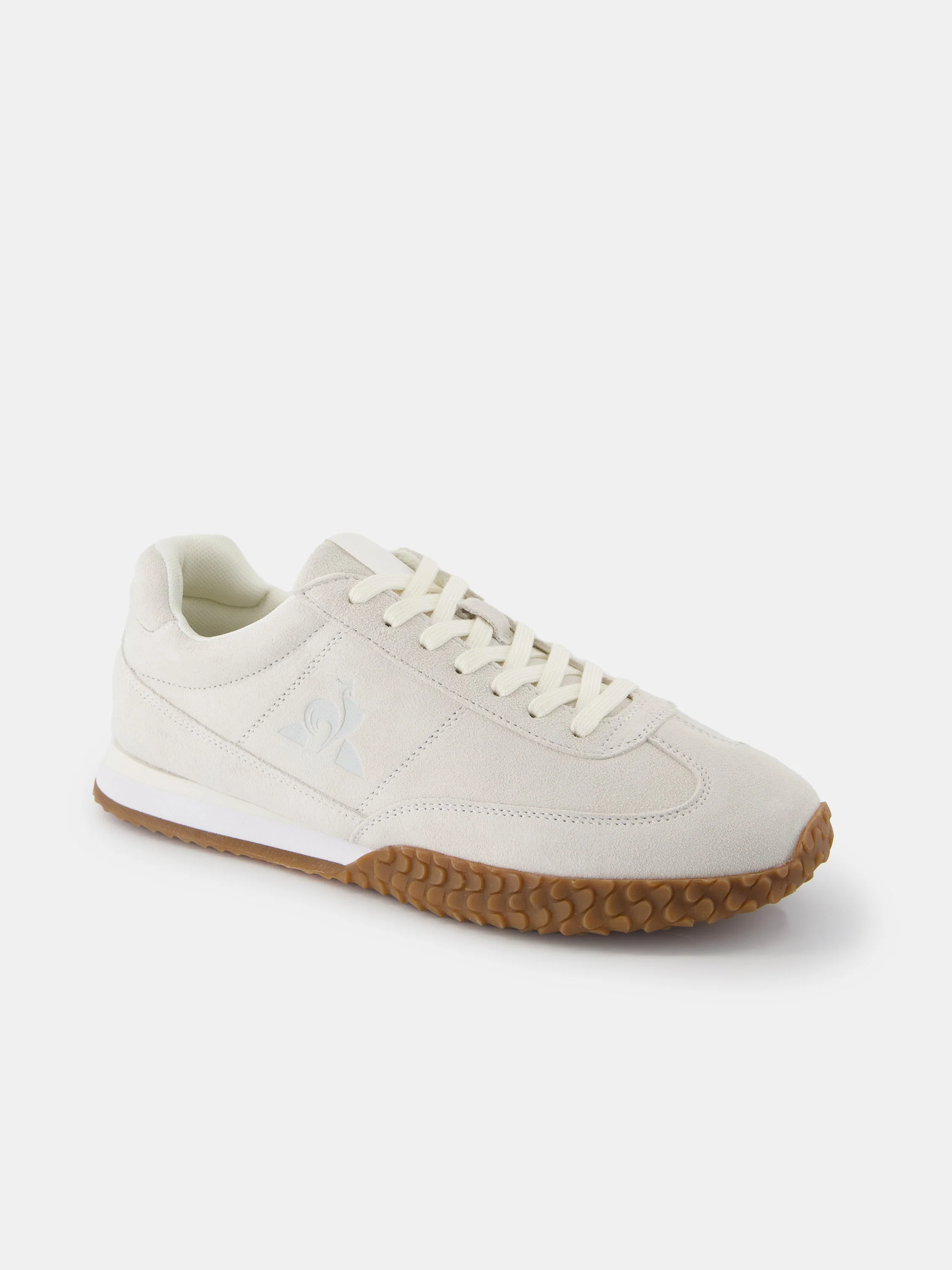 Sneakers rétro-running en suede Veloce