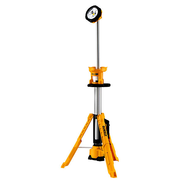Lampe LED 18V trépied XR (sans batterie ni chargeur) en boite carton - DEWALT - DCL079-XJ