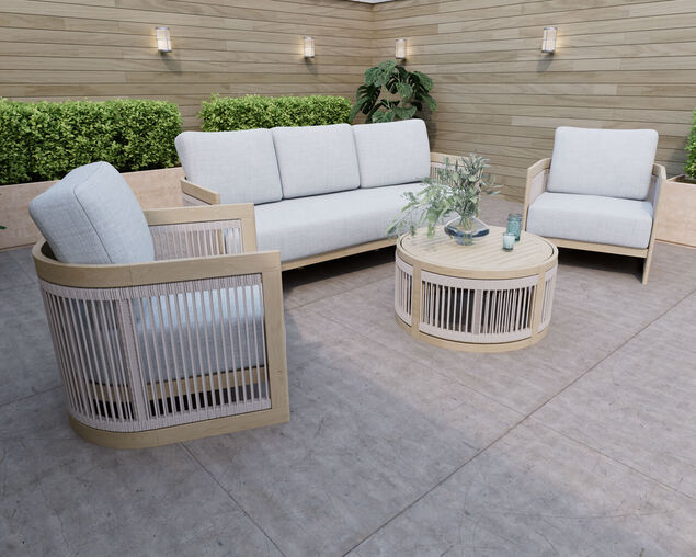 Byron 4 Piece Lounge Setting