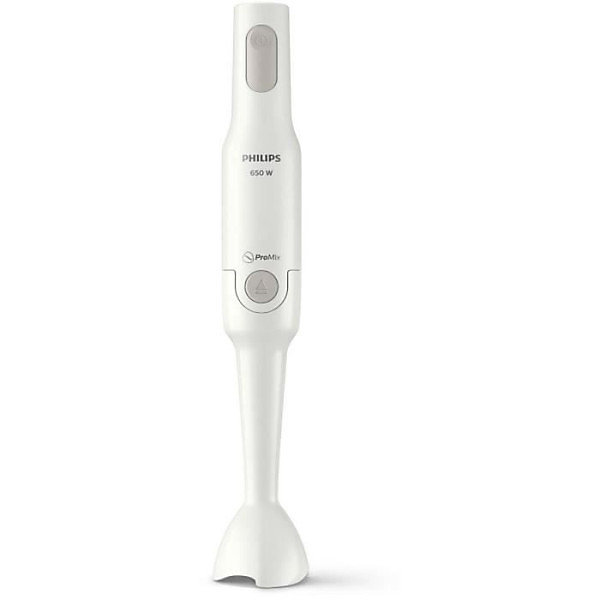 Mixeur Electriqueélectrique - PHILIPS - HR2531/00 PROMIX - 650 W - Blanc avec bol
