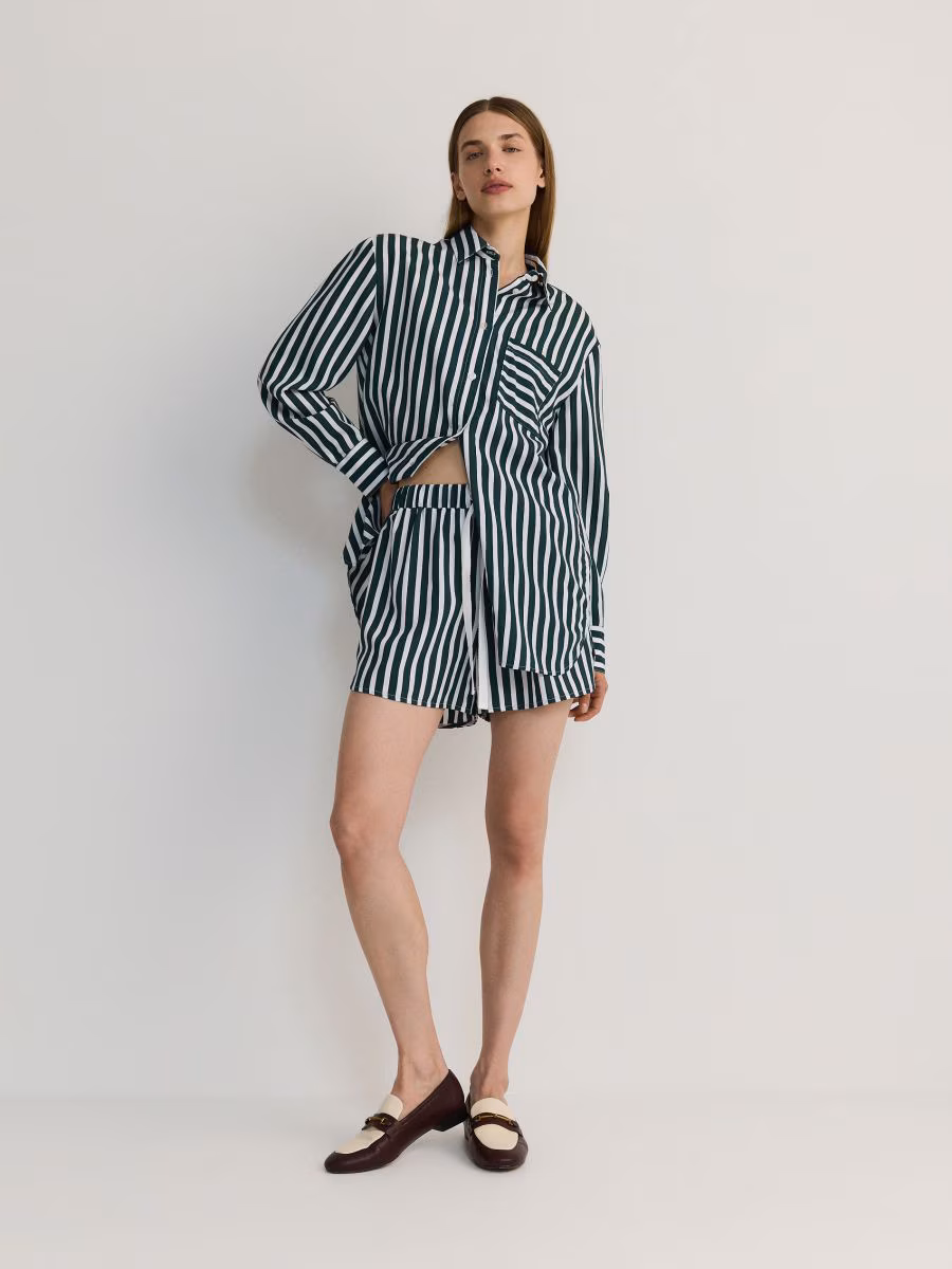 Jacquard Fabric Shirt