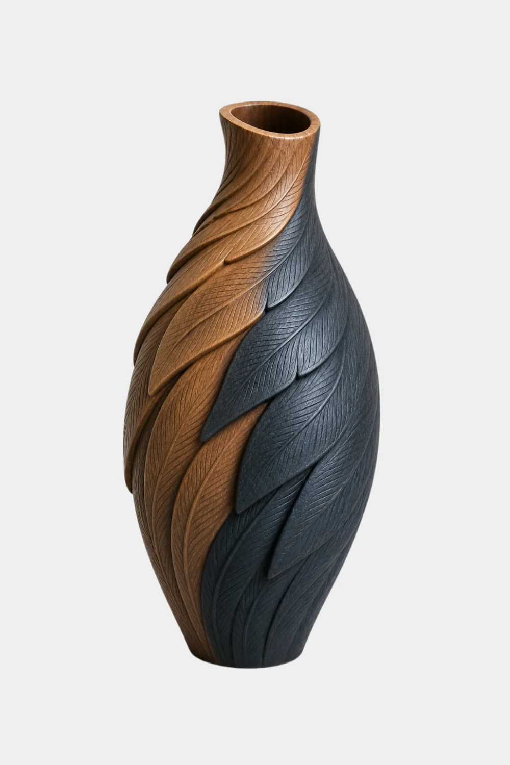 Vase Wood Sculpture #WG108