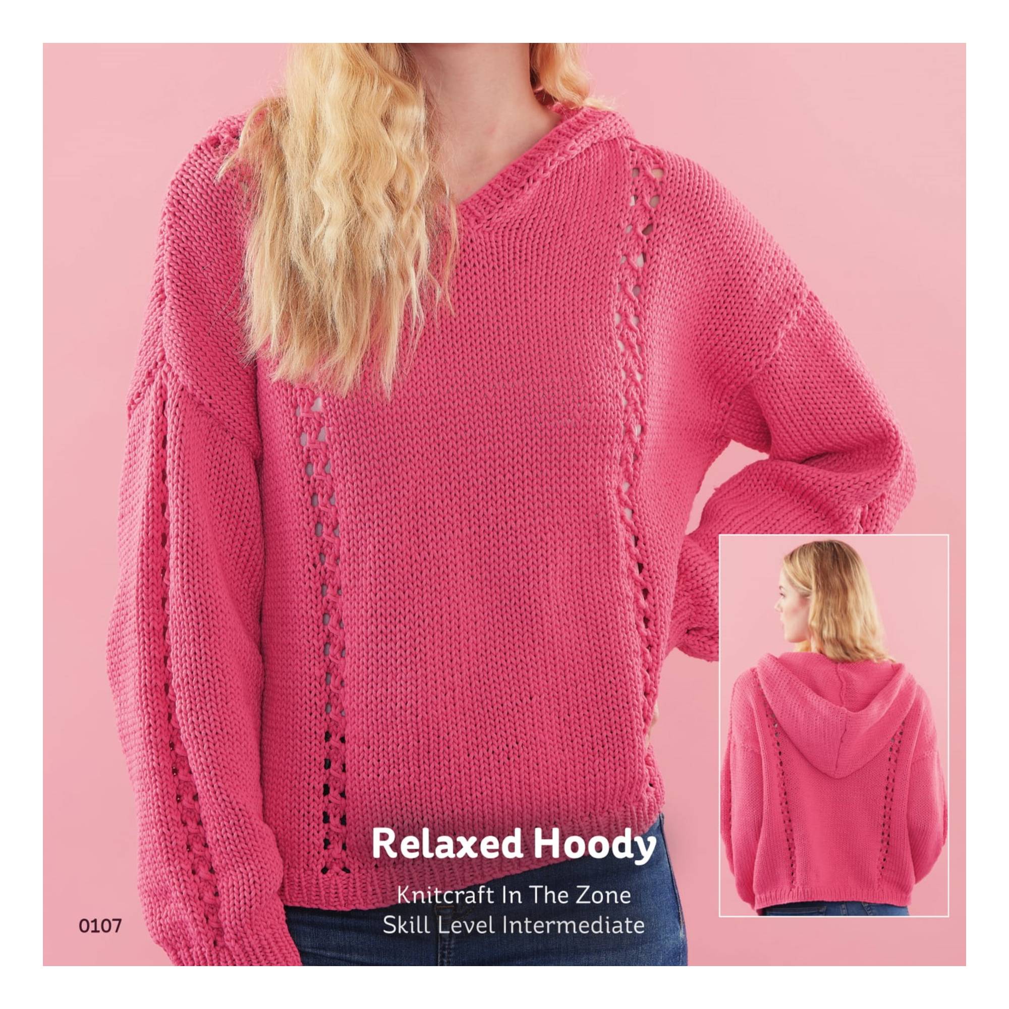 Knitcraft Relaxed Hoodie Digital Pattern 0107