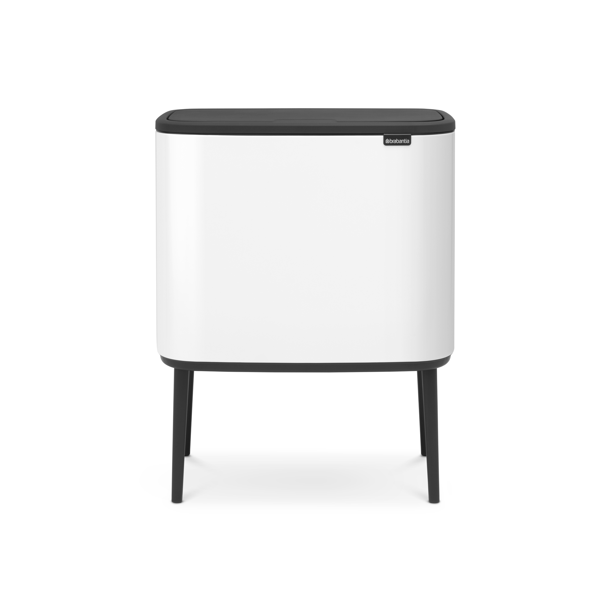 Brabantia Bo Touch Bin, met 3 binnenemmers, 3 x 11L - White