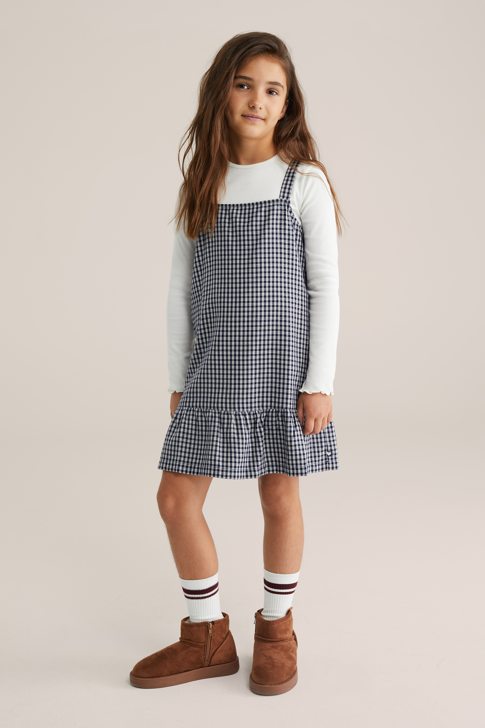 Meisjes jurk met print