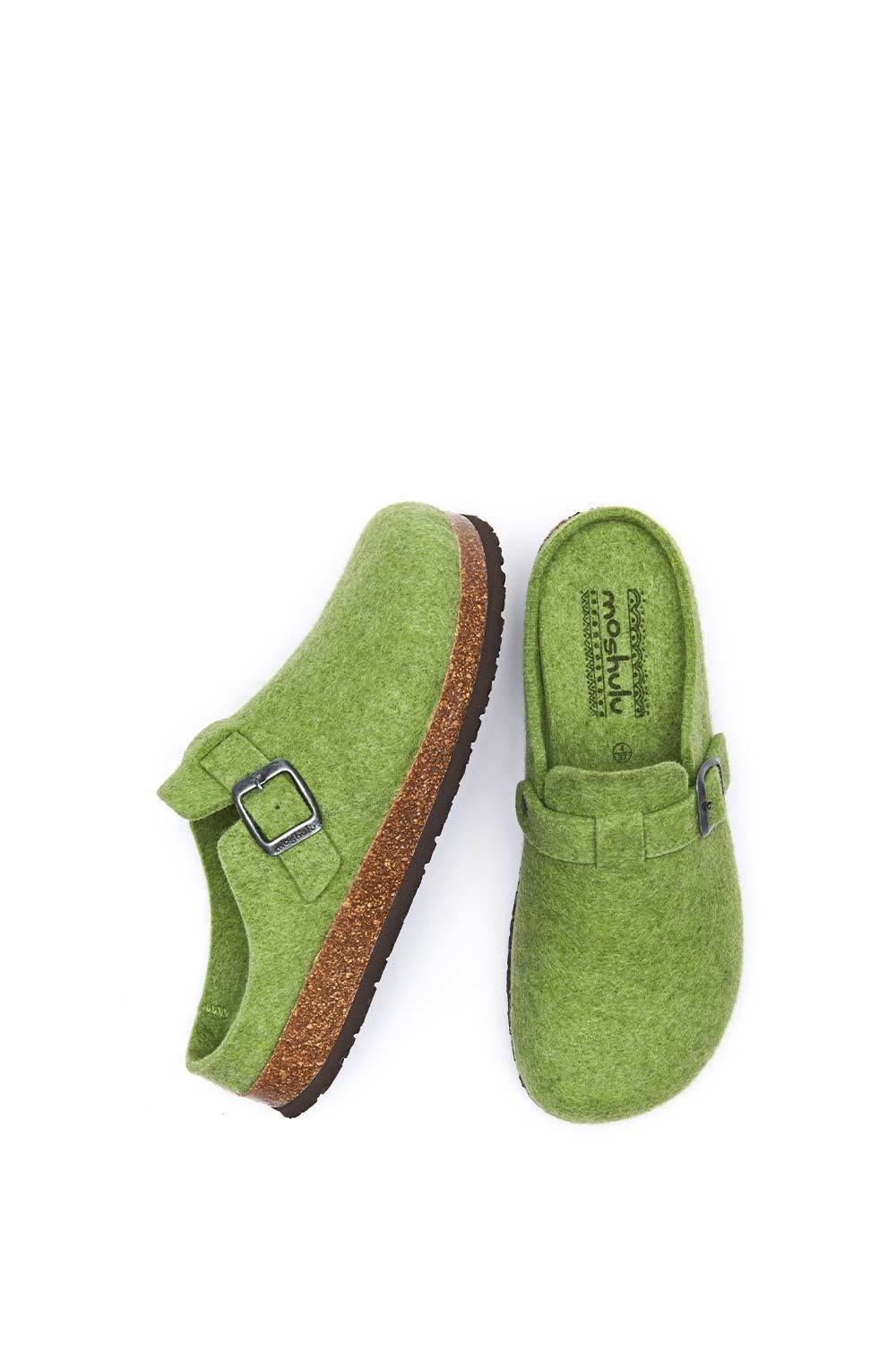 Moshulu Cecilia' Wool Felt Clog Mule Slippers