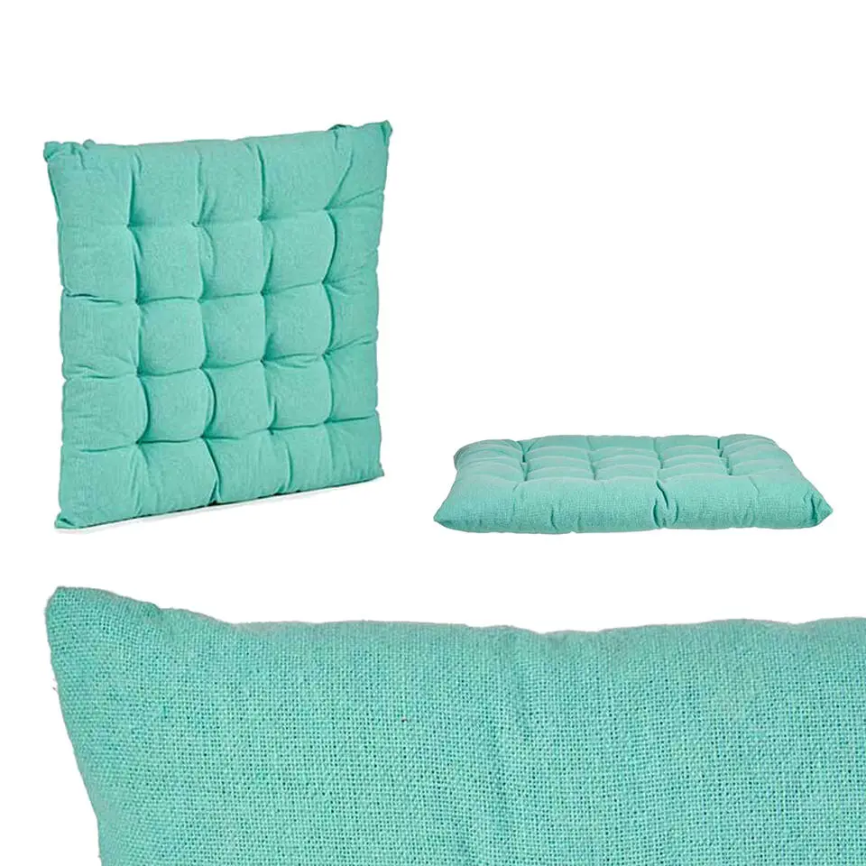 Giftdecor Stoelkussen Decorama - mintgroen - 40 x 5 cm