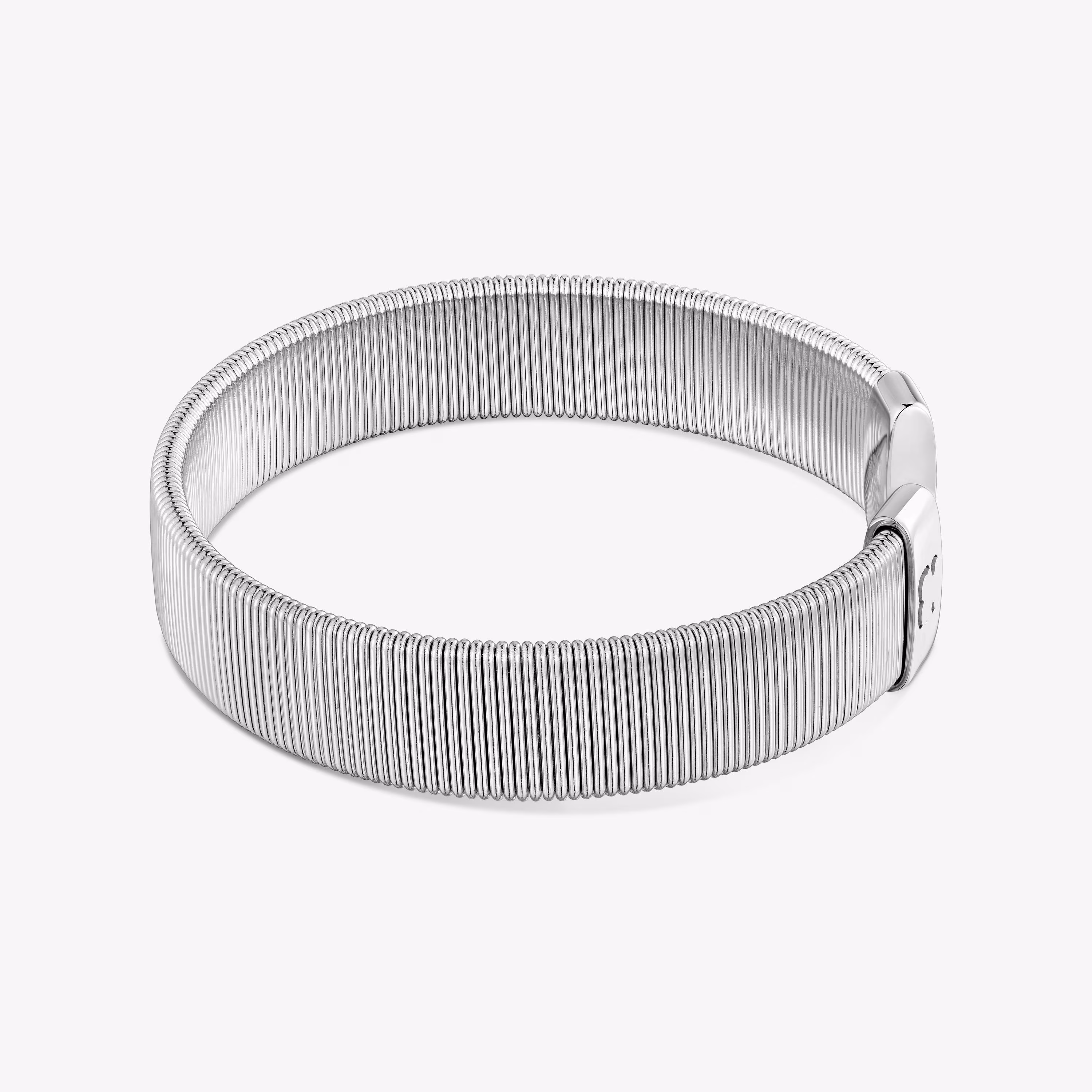 Pulsera esclava de acero 12 mm Bulevard