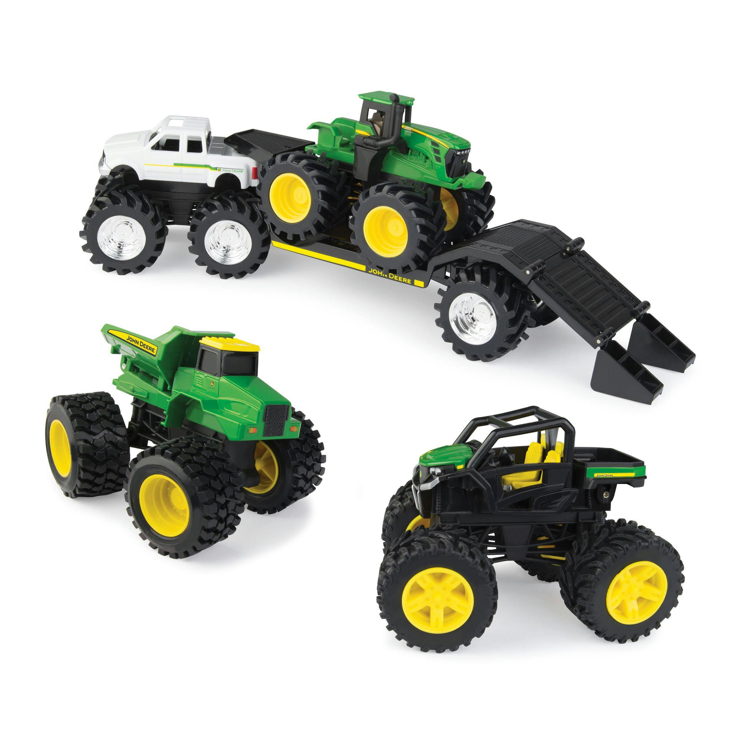 John Deere Monster Treads Toy Vehicle Set, 4-pk, Ages 3+