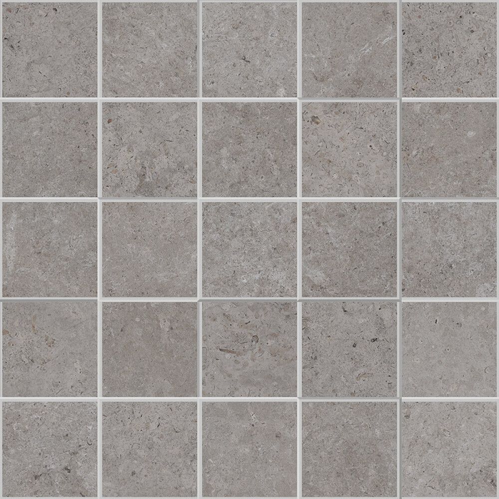 MOSAIKK ÖLAND MØRKEGRÅ 5X5CM 0,44M²/KRT