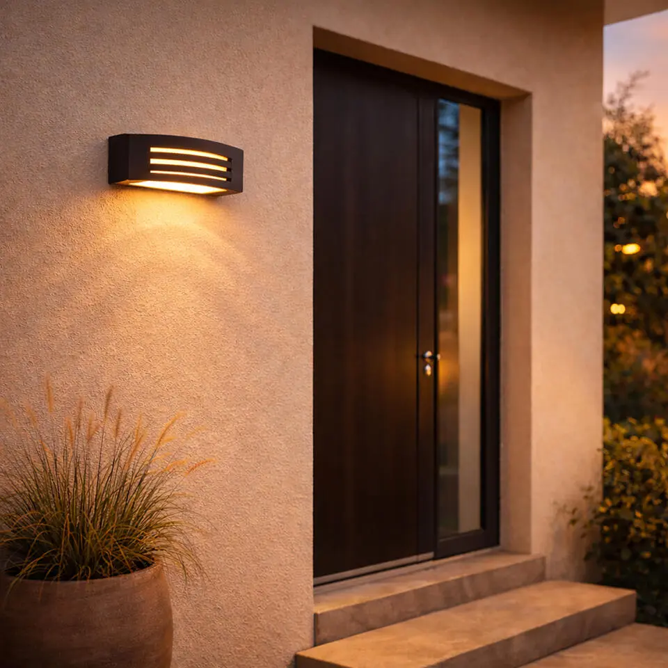 Qazqa wandlamp met glas hurricane zwart e27