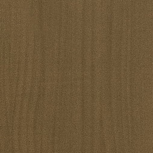 NNEVL Garden Planter Honey Brown 70x70x70 cm Solid Pinewood