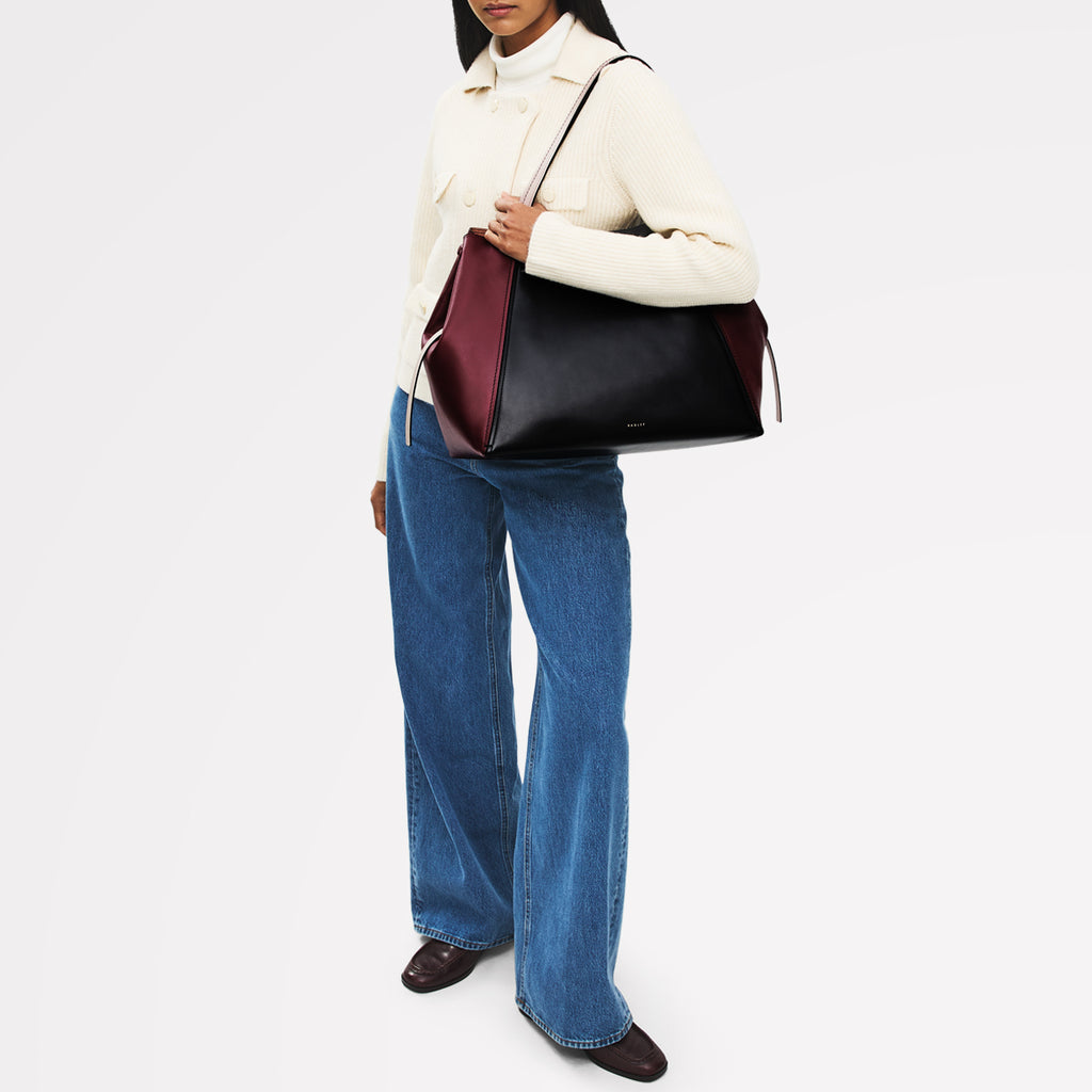 The Delphine - Extra Large Open Top Tote Bag