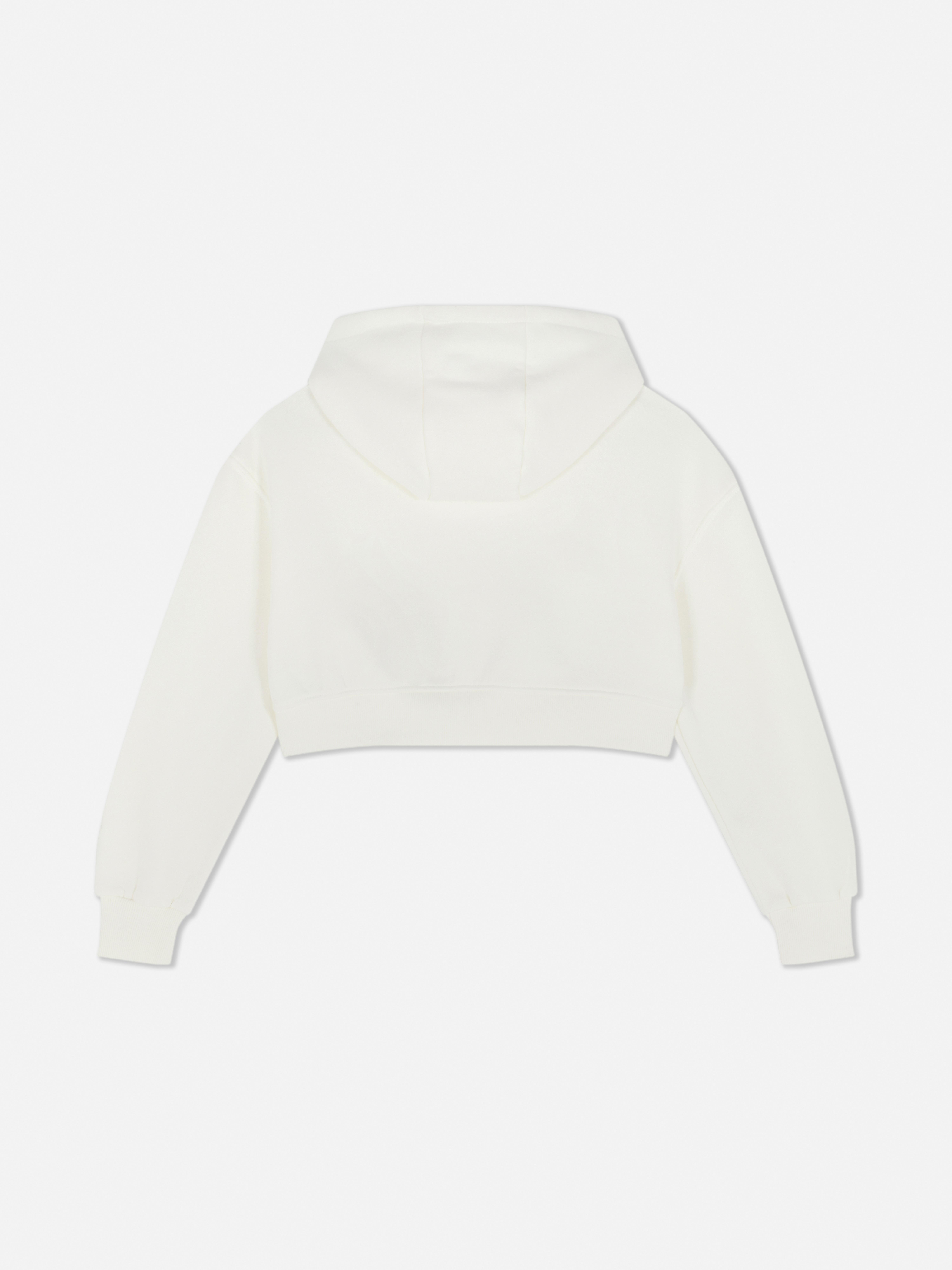 7-15yrs | Cropped Zip-Up Hoodie