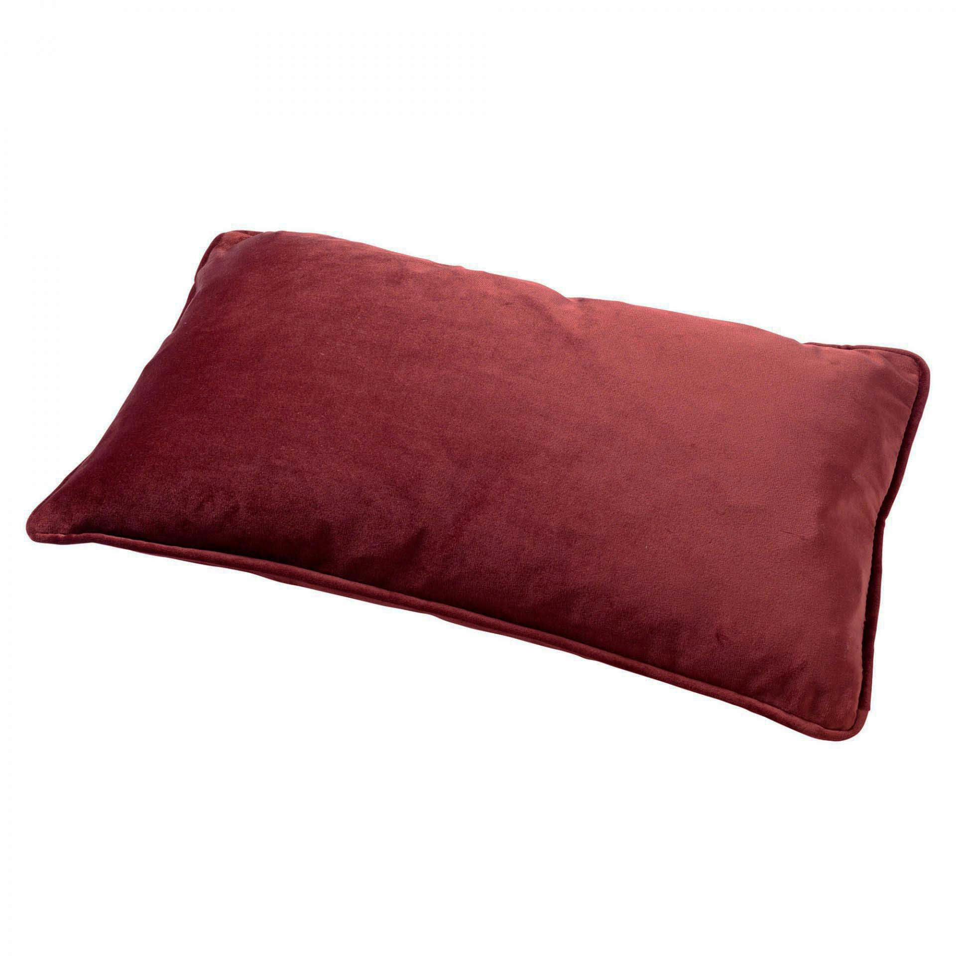 FINN - Coussin - rouge en velours 30x50 cm uni