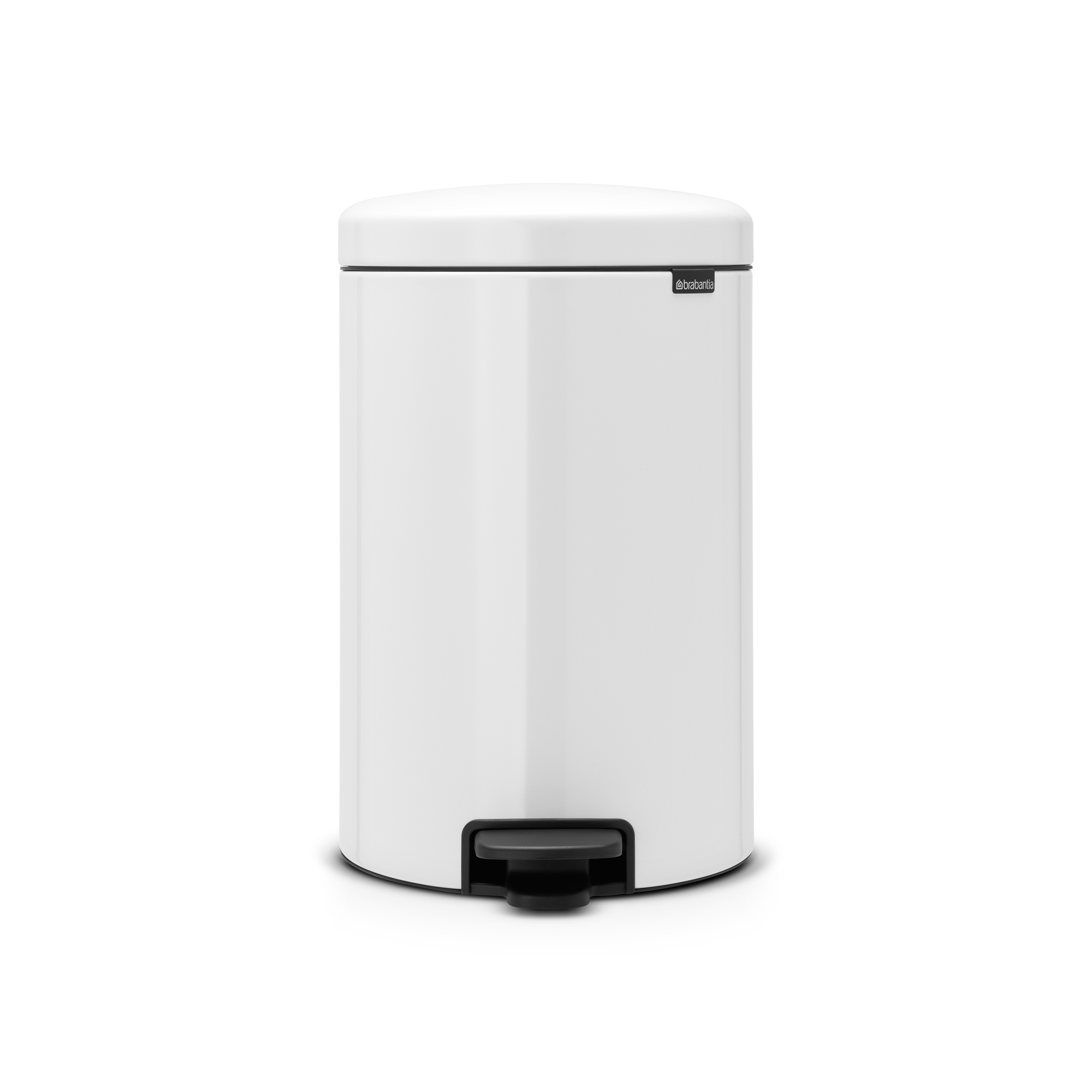 Brabantia NewIcon Pedaalemmer, 20 liter, metalen binnenemmer - White