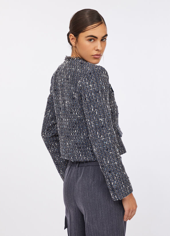 Giacca in boucl&eacute;