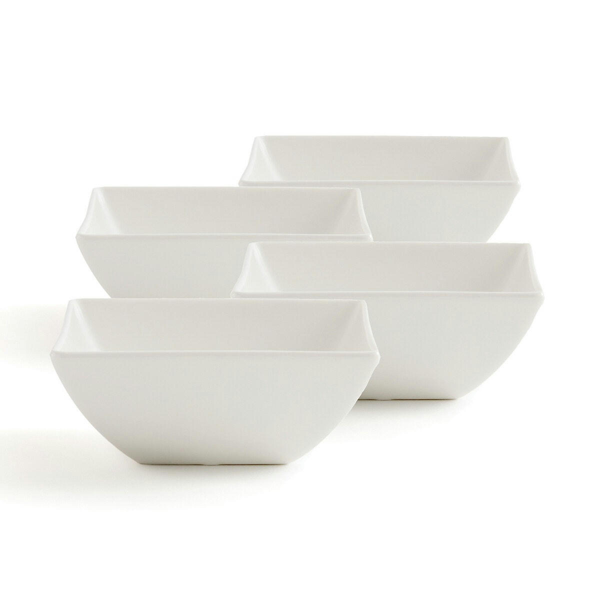 Lot de 4 bols en porcelaine, Hivane