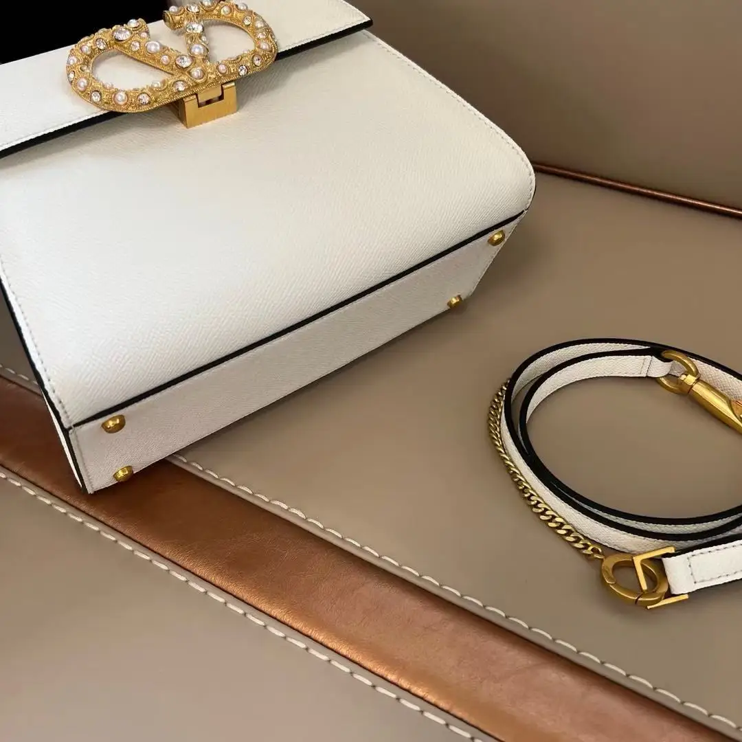 Valentino Small Vsling Handbag With Jewel Embroidery (Replica)