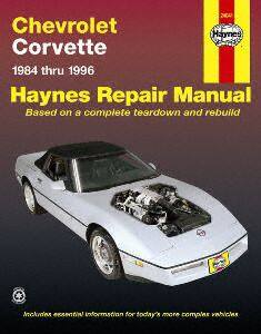 Chevrolet Corvette 1984 thru 1996 Haynes Repair Manual, 24041