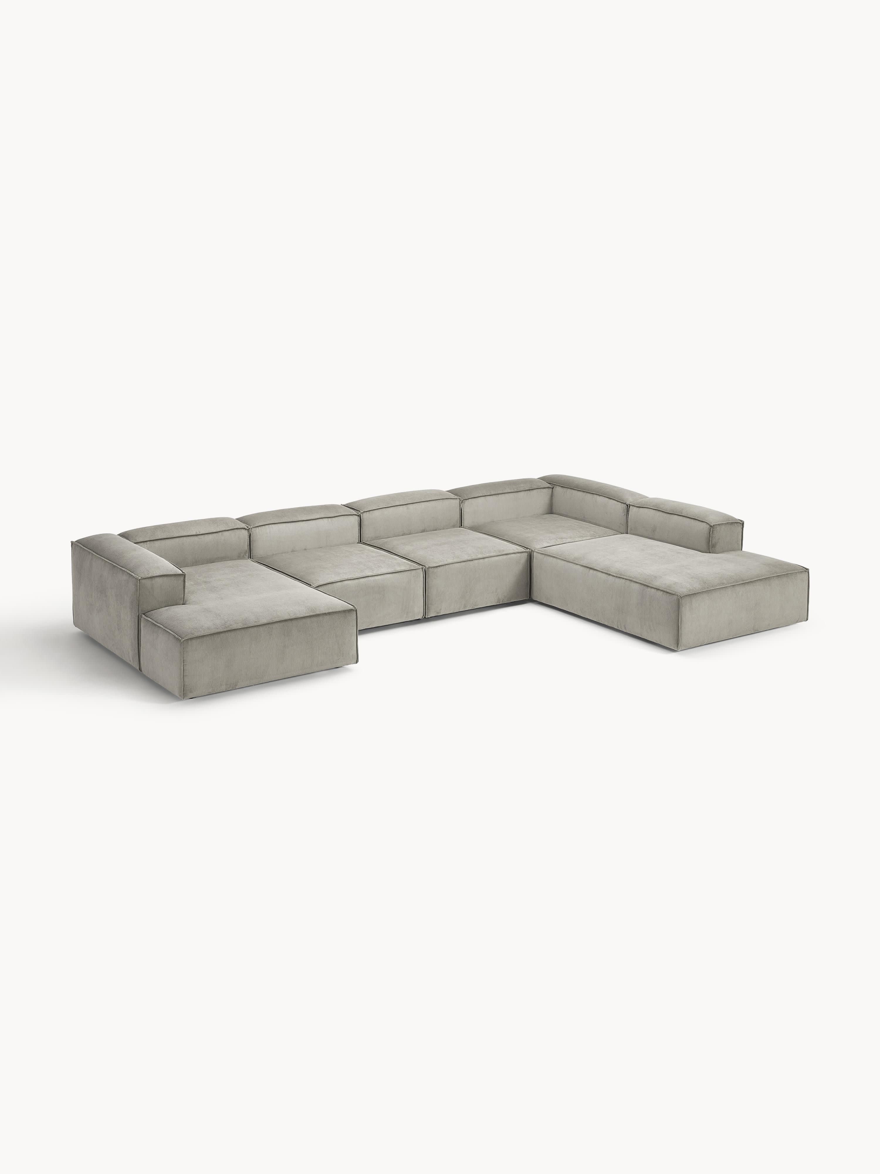 Modulares XL Sofa Lennon aus Cord