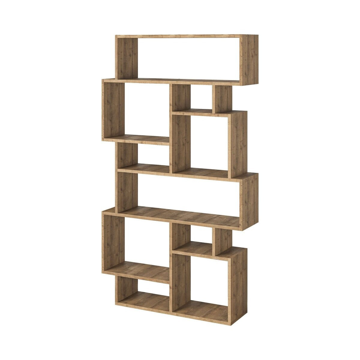 Calicosy - Boekenkast KARMATO - H168,5 cm - Houtlook