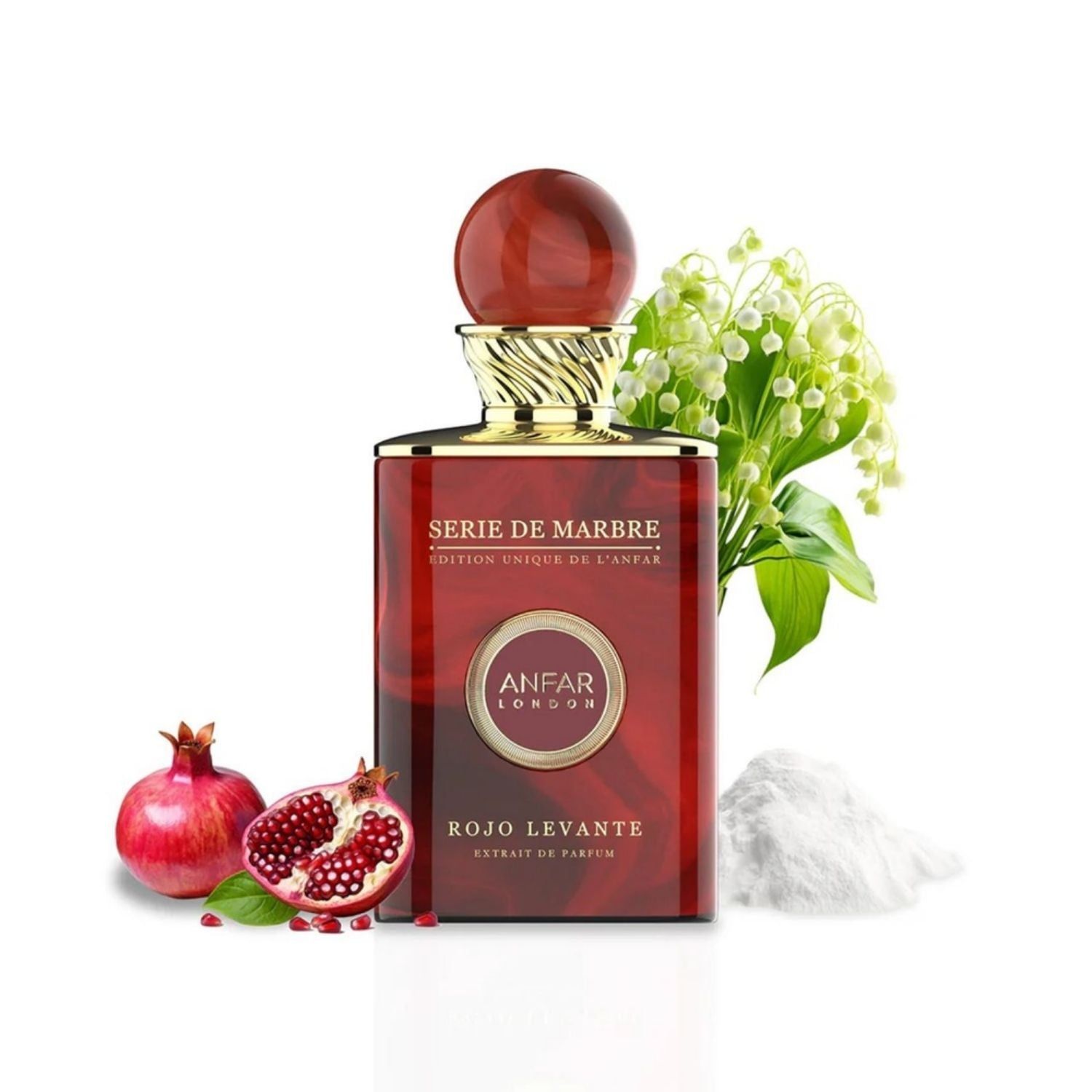 Anfar Rojo Levante 100ml Extrait de Parfum – Série de Marbre