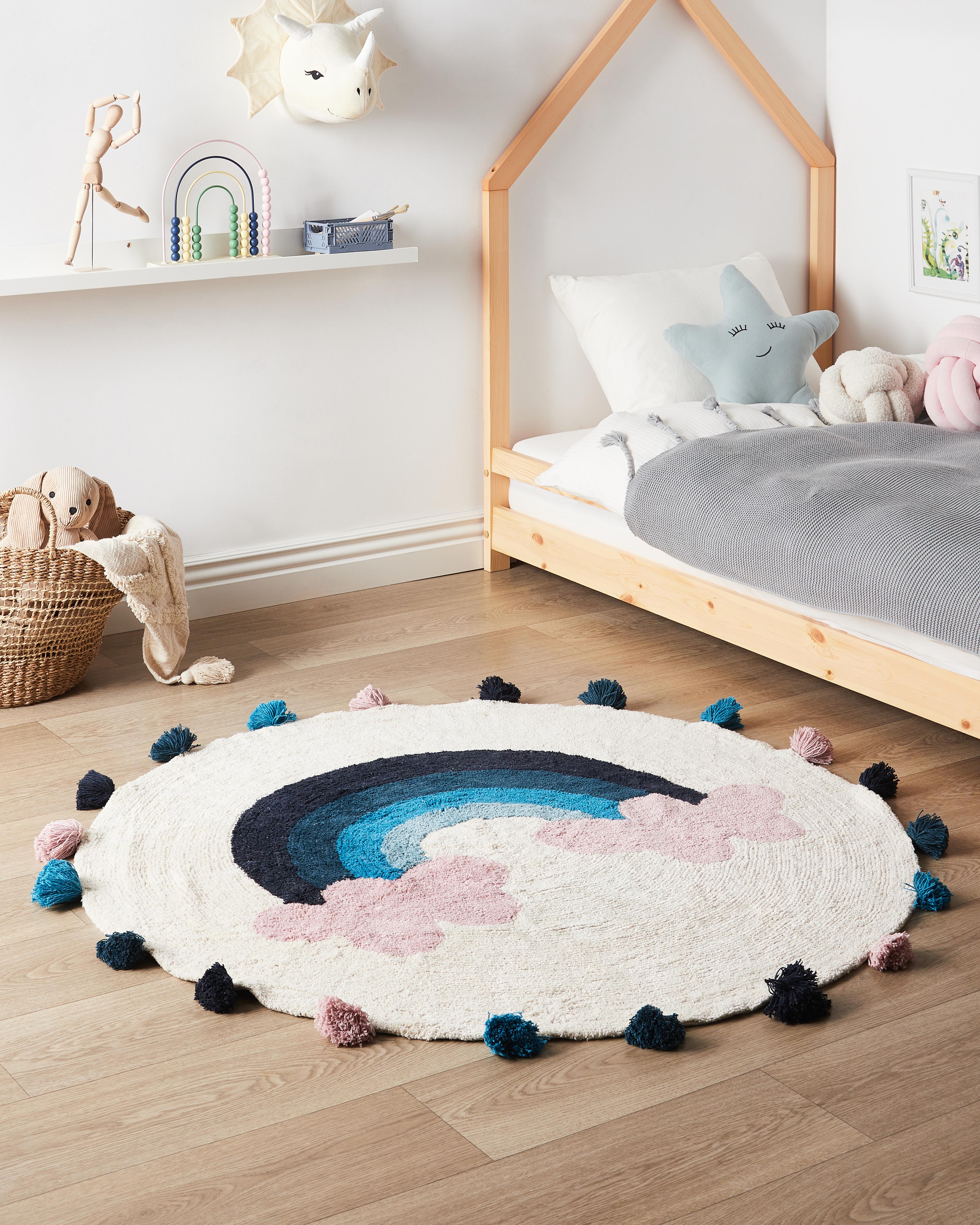 Kids Rug GORISA Multicolour ? 120 cm Cotton