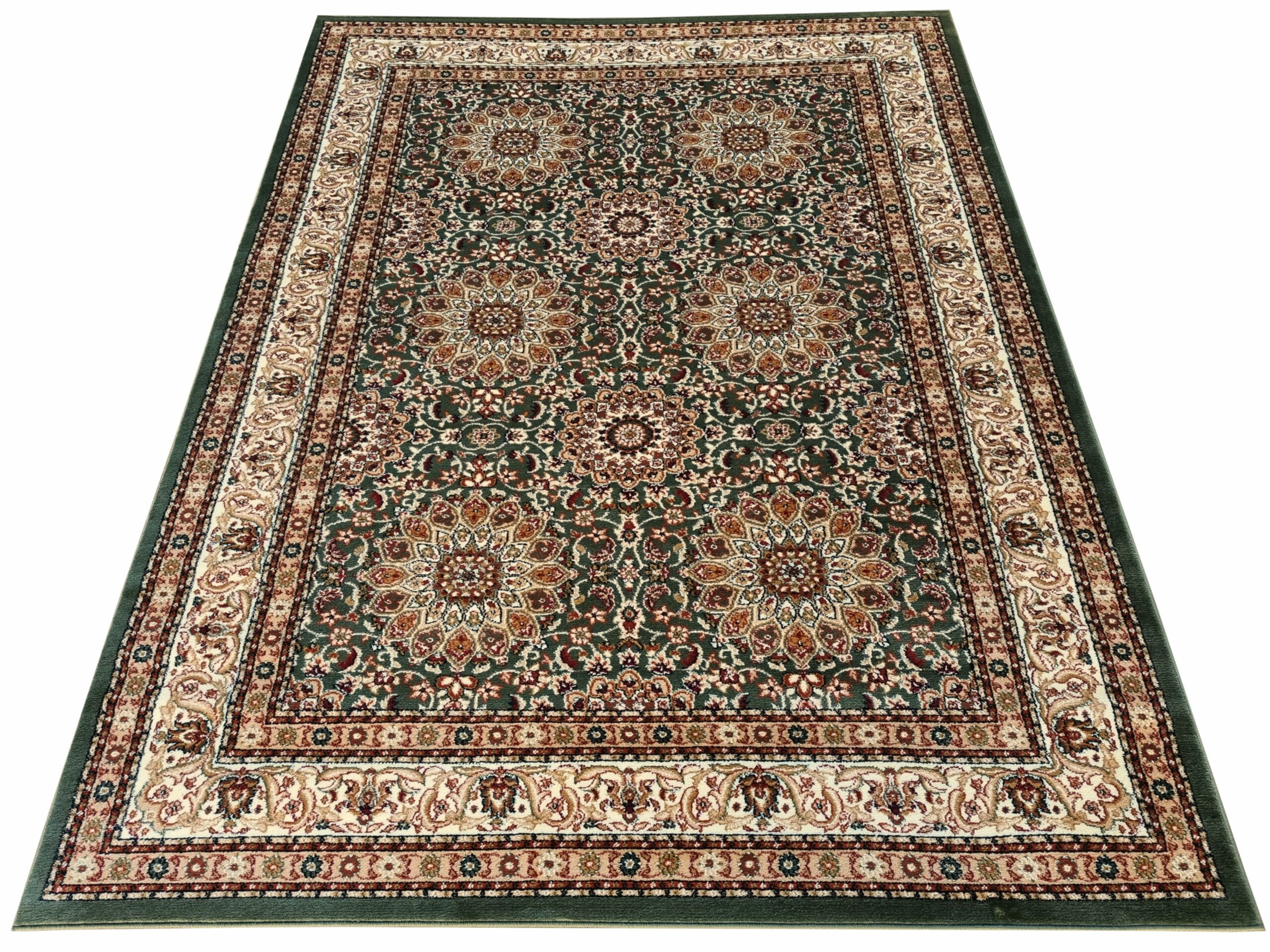 Dywan Oriental 00.05 klasyk do salonu pokoju zielony 160x220